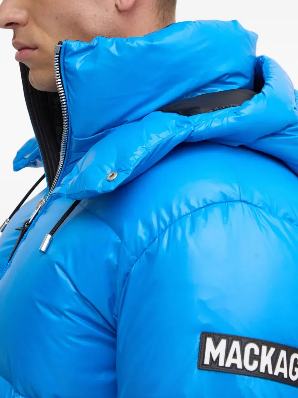 Mackage Kent-Z jack met capuchon Blauw