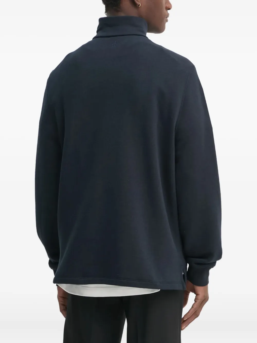 Filippa K Sweater met rits Blauw