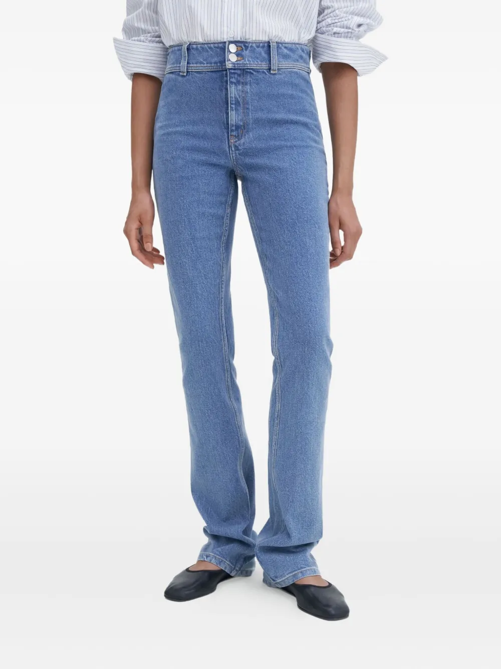 Filippa K 90s Stacked bootcut jeans | Blue | Image 1