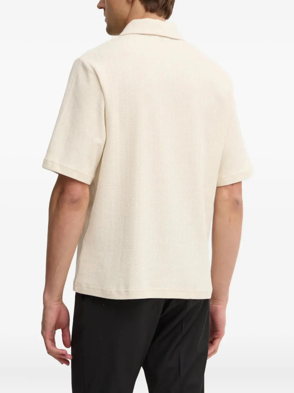 Filippa K Katoenen poloshirt Beige