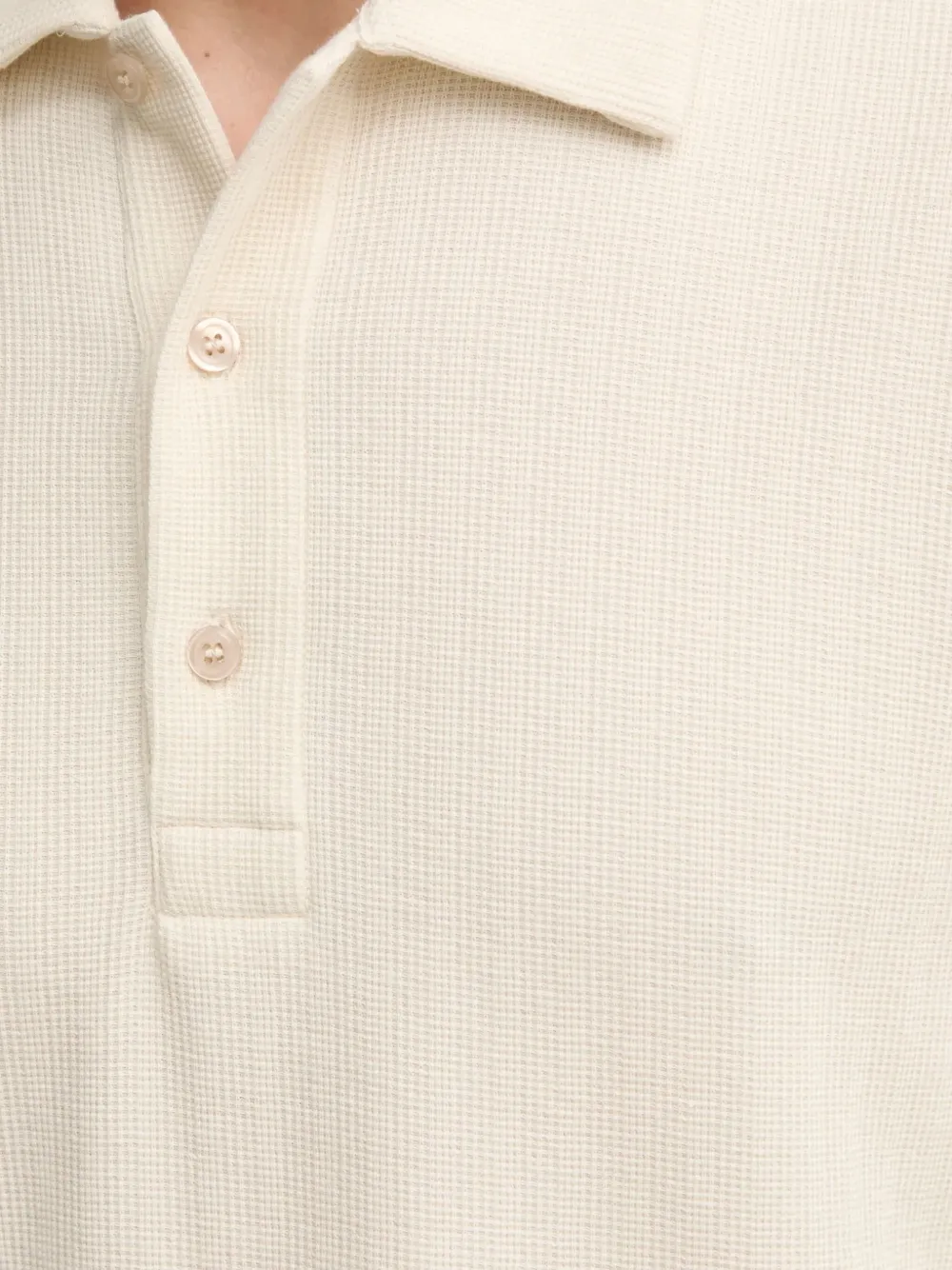 Filippa K Katoenen poloshirt Beige