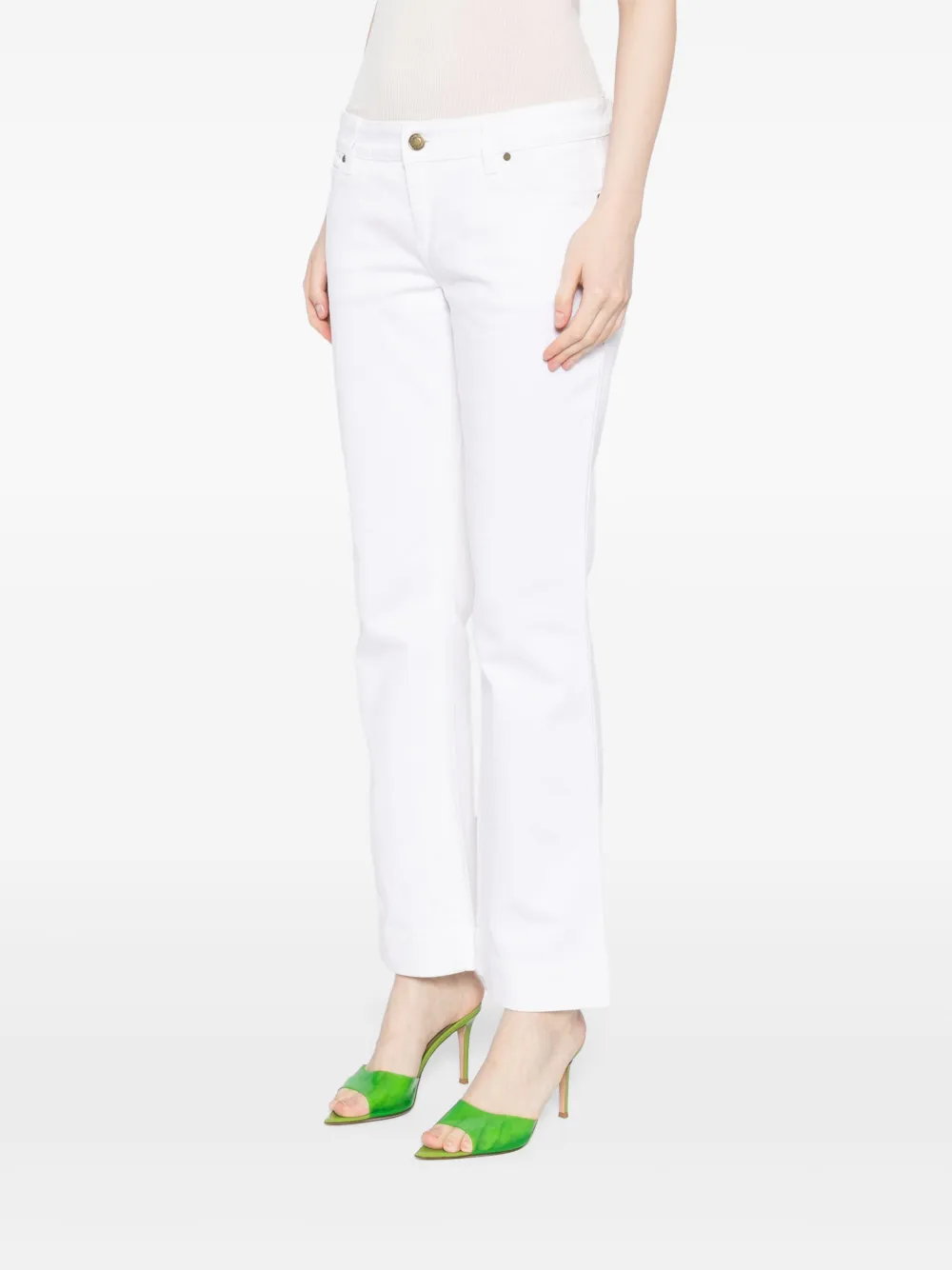 Gucci Jeans met print Wit