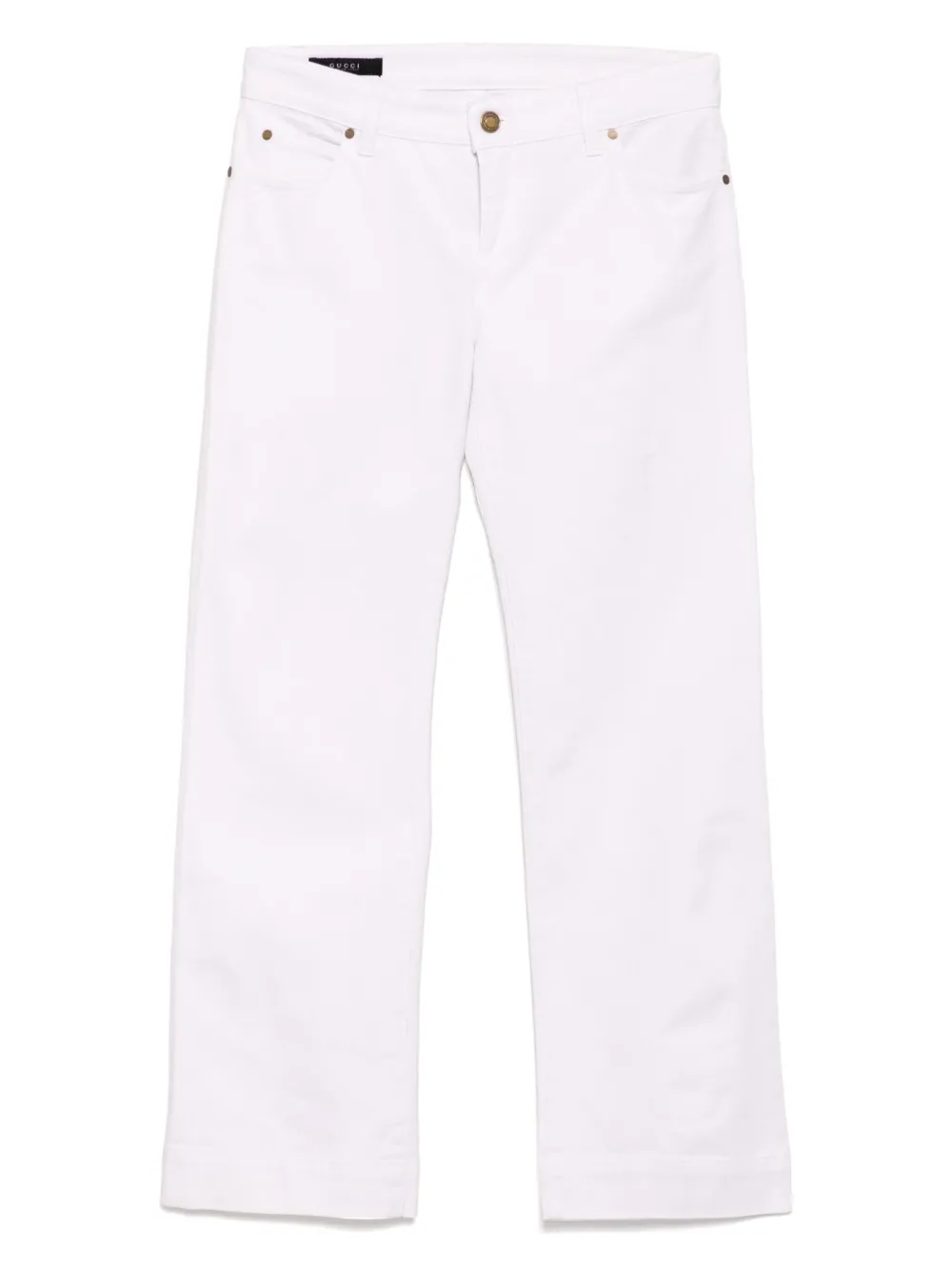 Gucci Jeans met print Wit