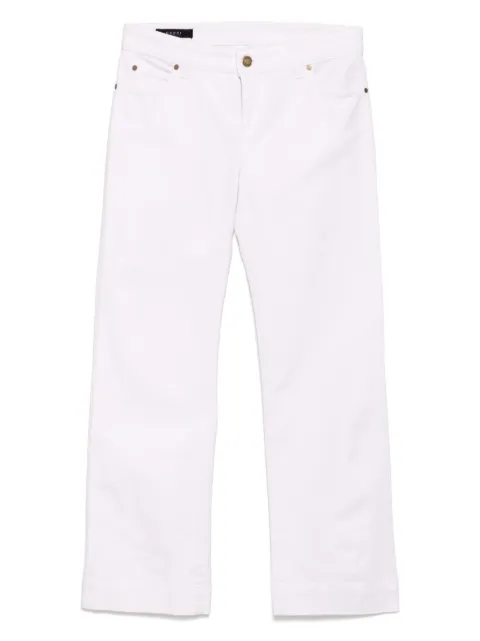 Gucci graphic-print flared jeans