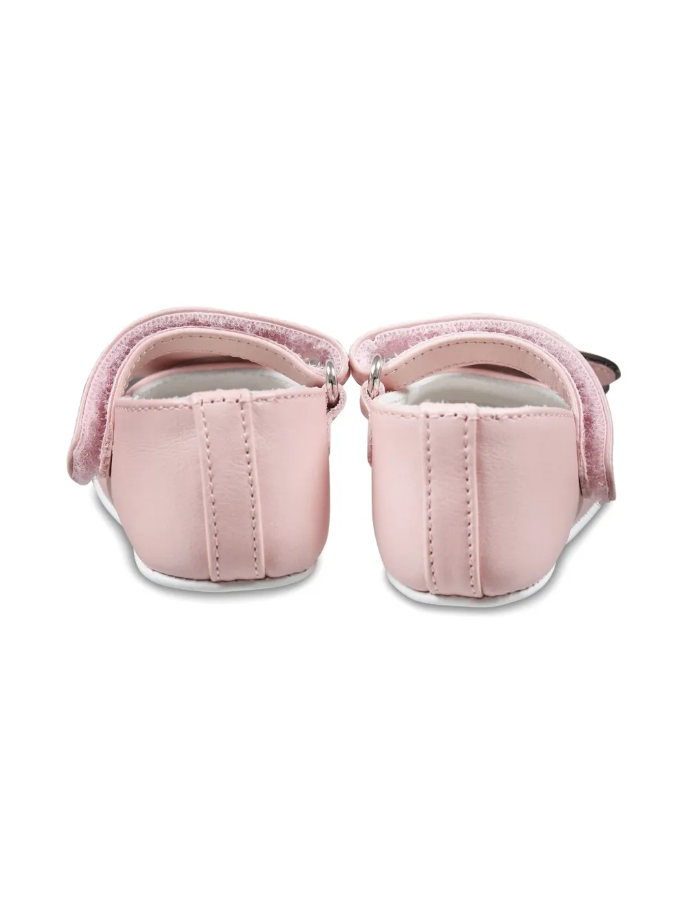 Moschino Kids Ballerina's met Teddy Bear-applicatie Roze