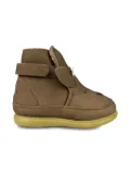 Donsje touch-strap leather boots - Brown