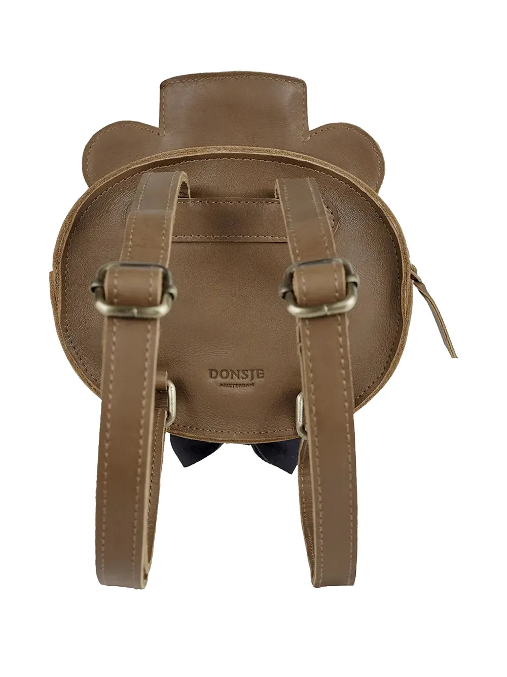 Donsje leather backpack - Bruin