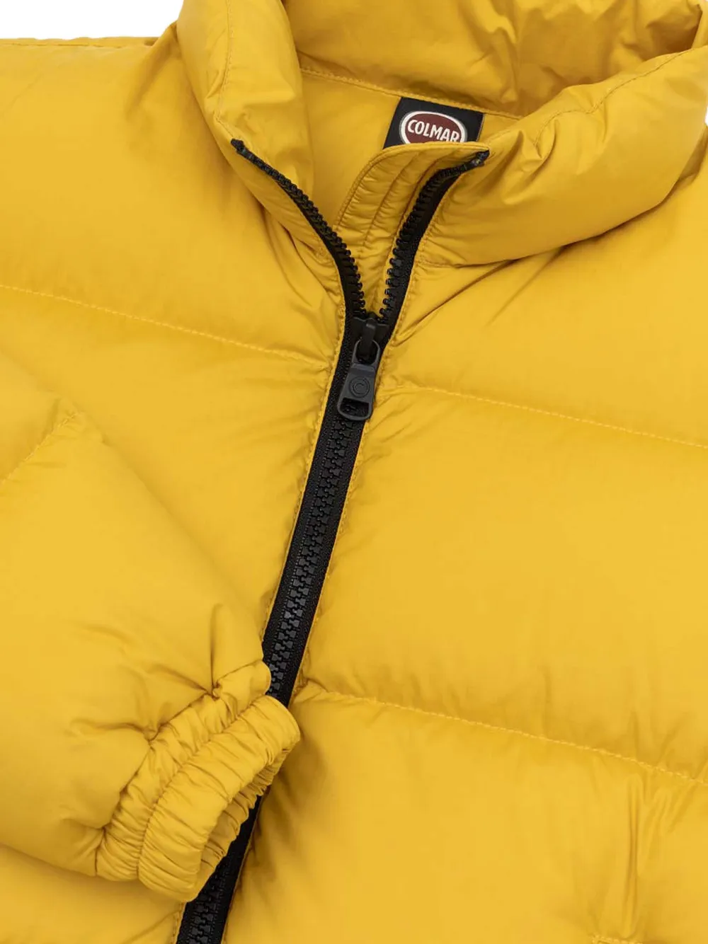 Colmar Kids Gewatteerd jack met logopatch Geel