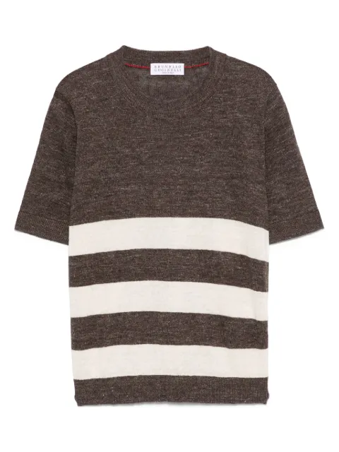 Brunello Cucinelli Kids striped shirt
