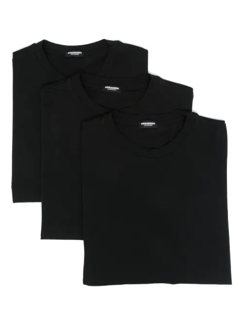 Lot de trois t-shirts en jersey léger - DSQUARED2 - Modalova