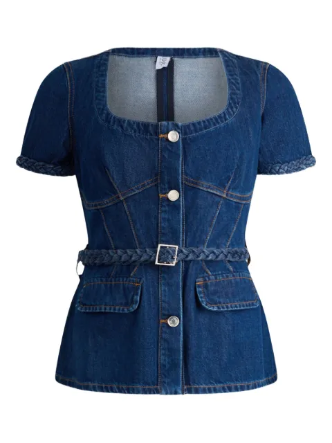 LIU JO denim fitted jacket