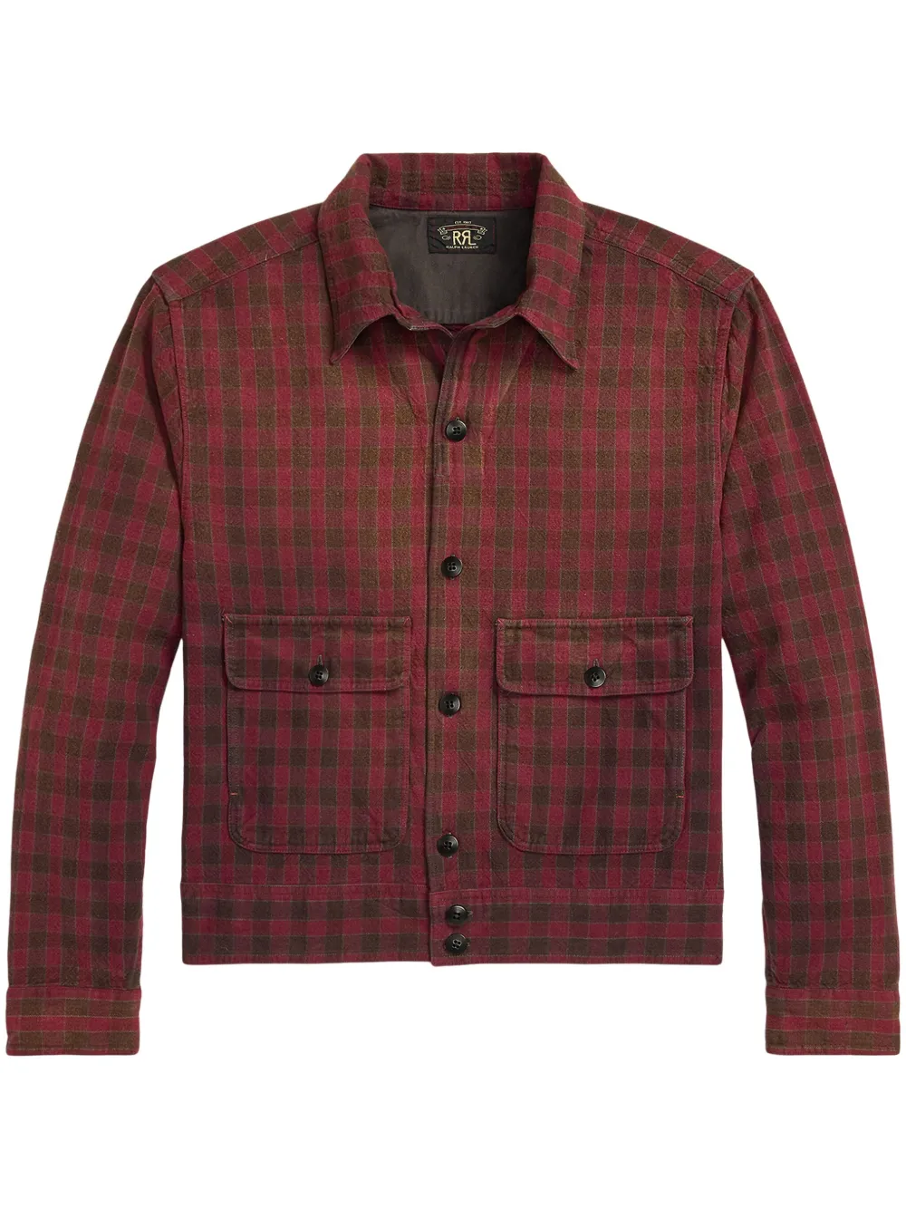 Ralph Lauren RRL Geruit overhemd Rood