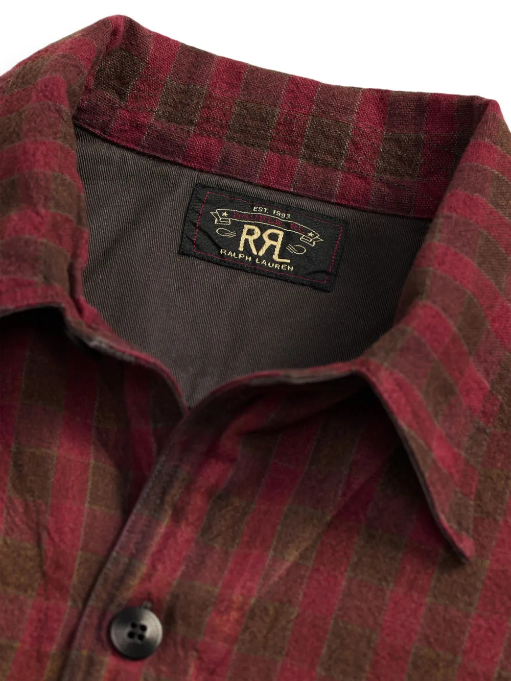 Ralph Lauren RRL Geruit overhemd Rood