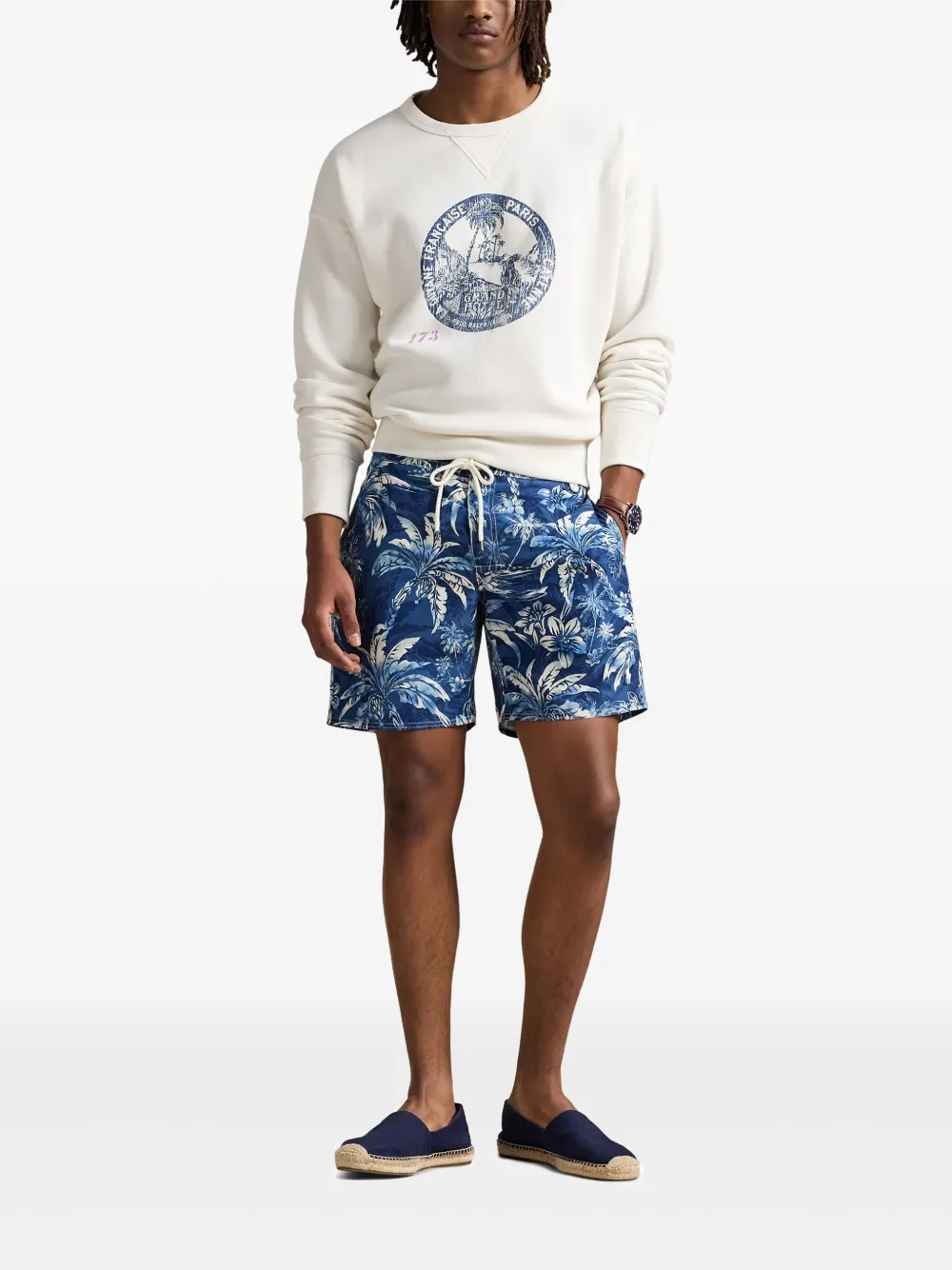 Polo Ralph Lauren Sweater met print Wit