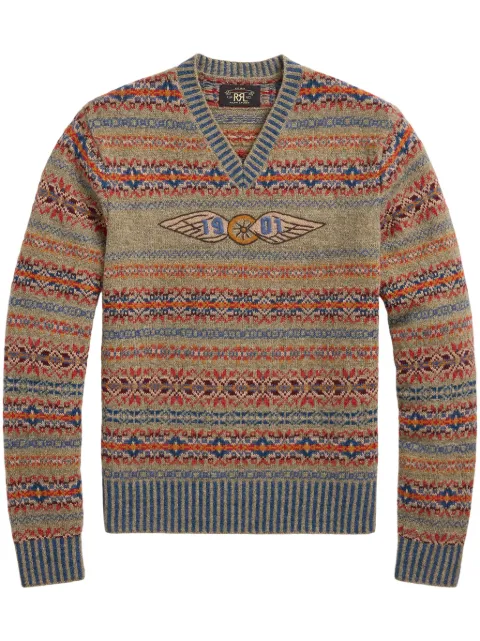 Ralph Lauren RRL fair isle knit sweater