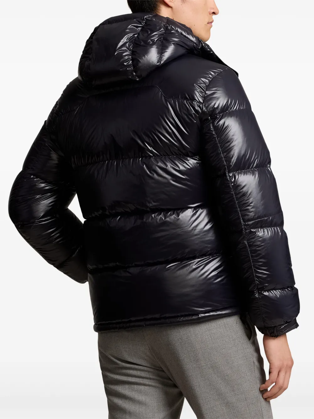Polo Ralph Lauren Gewatteerd jack Zwart