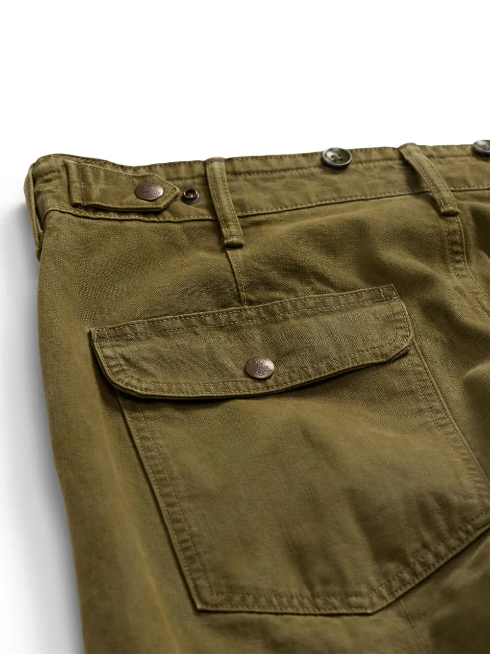Ralph Lauren RRL Straight broek Groen