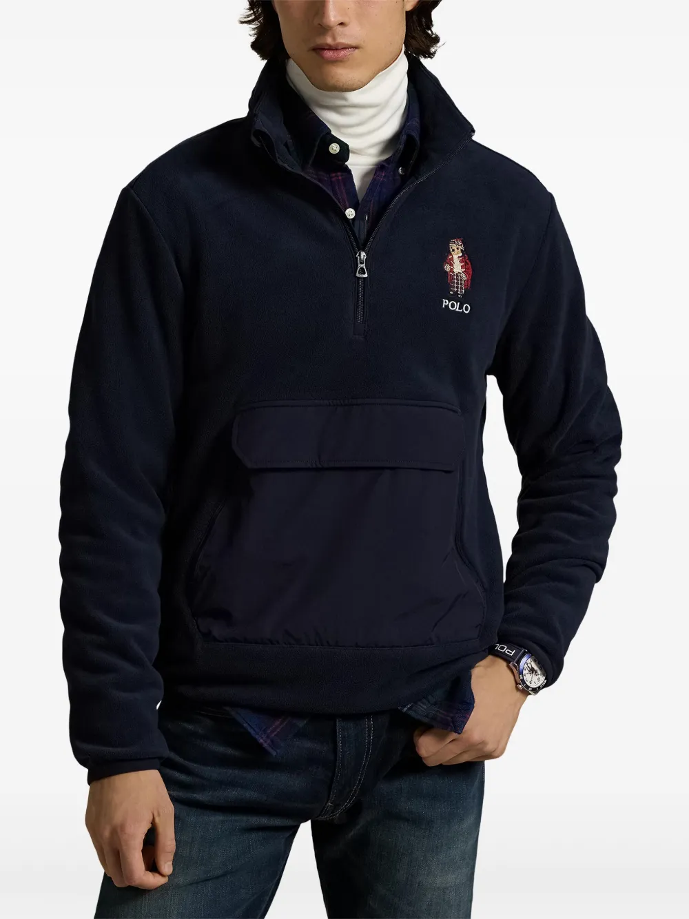 Polo Ralph Lauren Hoodie met print Blauw