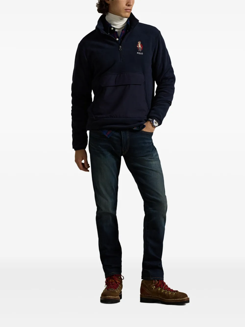 Polo Ralph Lauren Hoodie met print Blauw