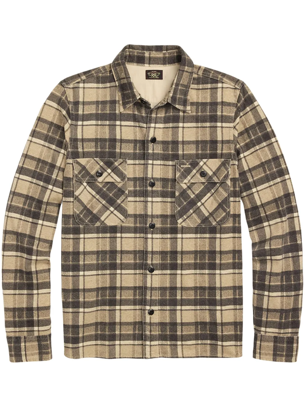 Rrl Plaid Long-sleeve Shirt