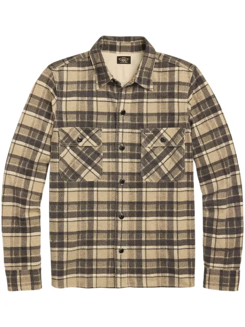 Ralph Lauren RRL plaid long-sleeve shirt