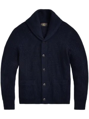Ralph Lauren RRL ショールカラー カーディガン | ブルー | FARFETCH JP