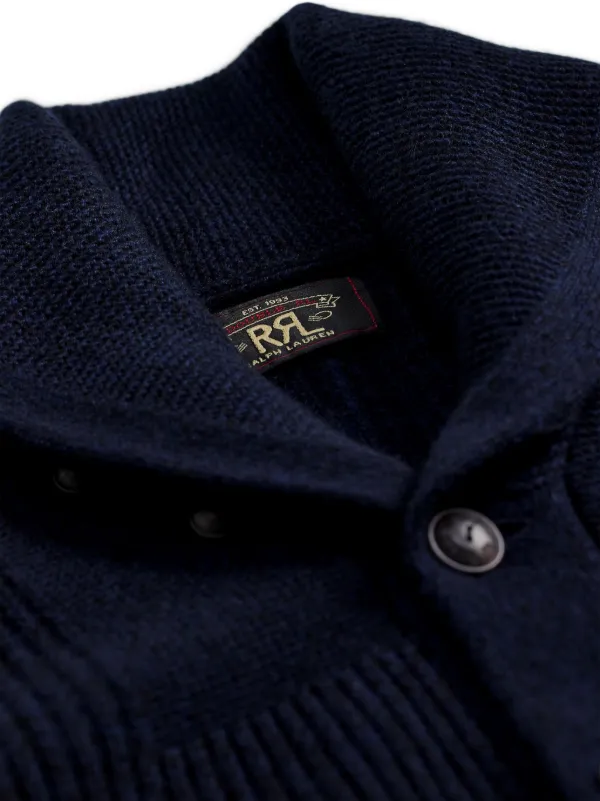 Ralph Lauren RRL shawl-collar Cardigan | Blue | FARFETCH