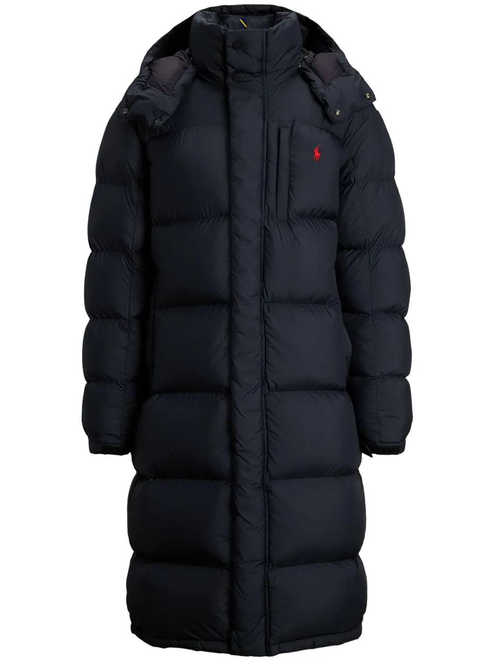 Polo Ralph Lauren padded hooded coat – Black