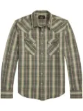 Ralph Lauren RRL plaid-check cotton shirt - Green