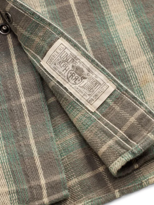 Ralph Lauren RRL チェック シャツ | グリーン | FARFETCH JP