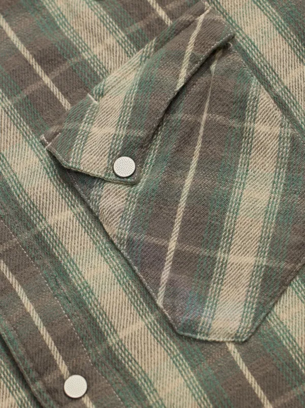 Ralph Lauren RRL チェック シャツ | グリーン | FARFETCH JP