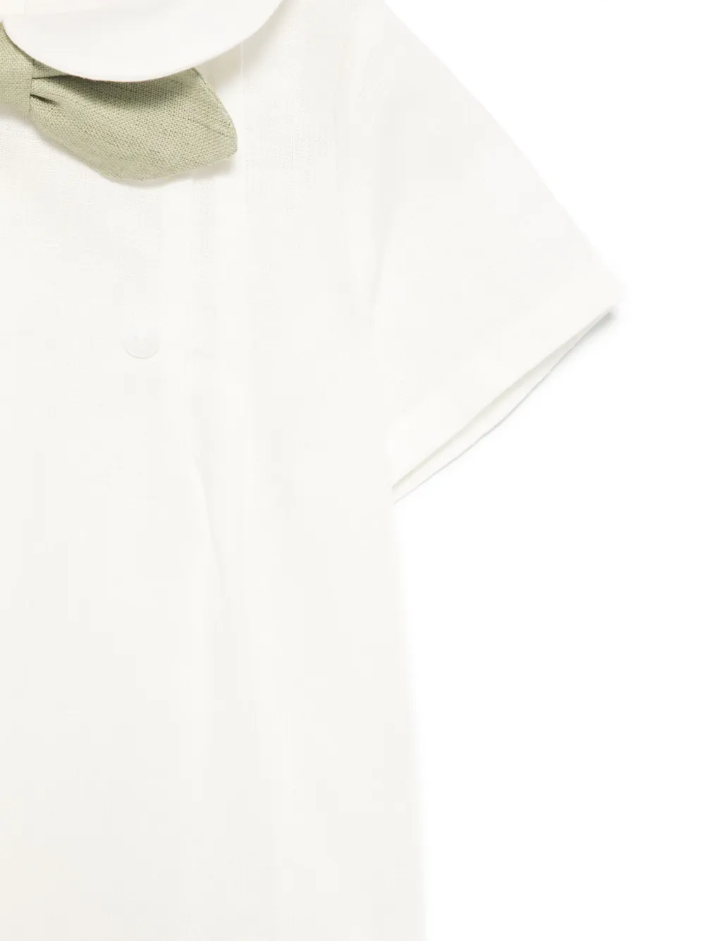 Amaya Linen Shorts Set In Green