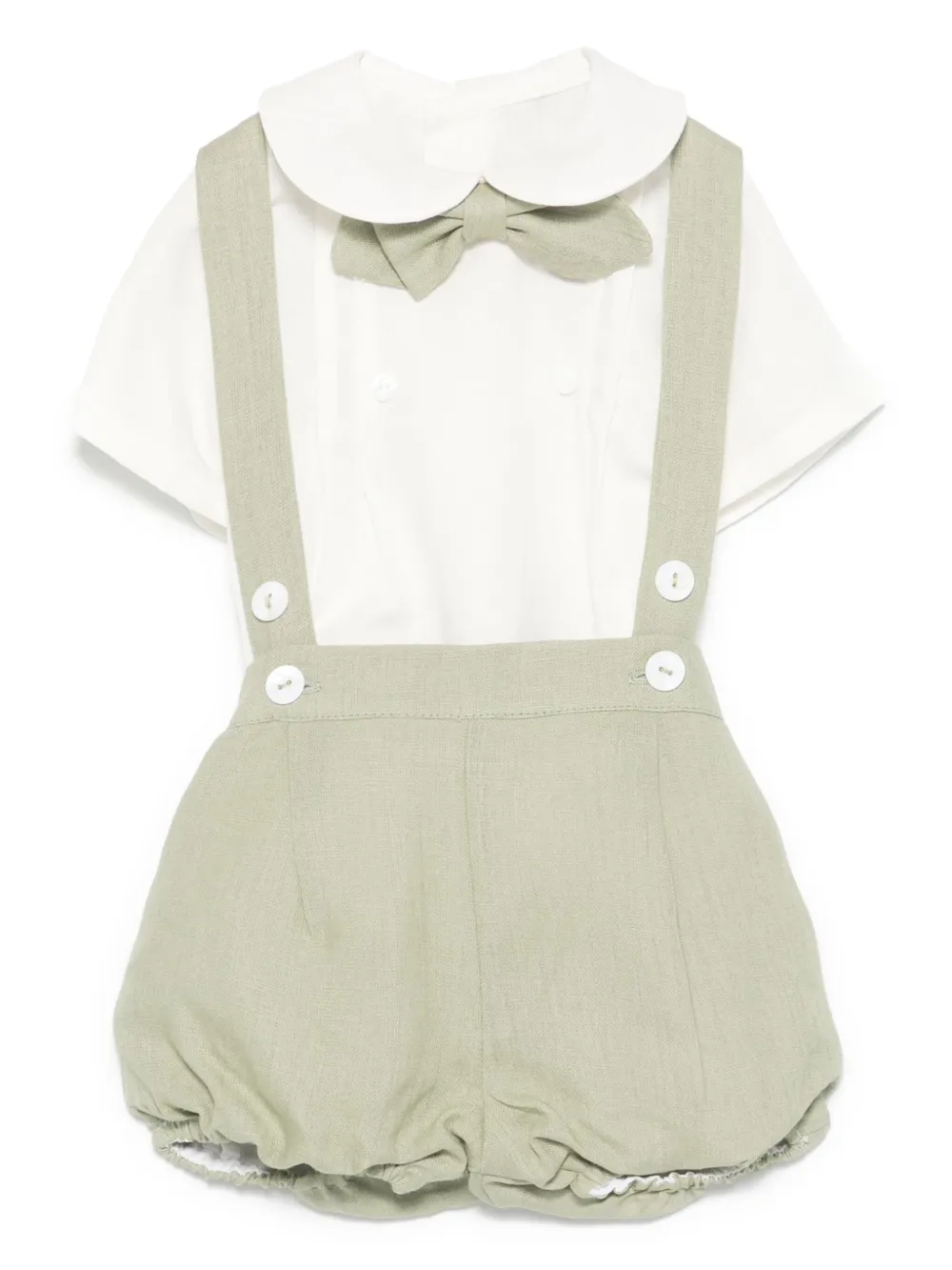 AMAYA ensemble-short en lin | vert | Image 1