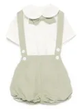 AMAYA linen shorts set - Green