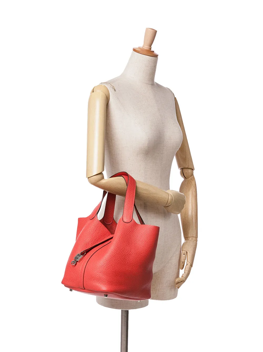 Hermès Pre-Owned 2014 Clemence Picotin Lock 22 handtas - Rood