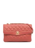 CHANEL Pre-Owned 2018 Large Lambskin Daily Companion Flap shoulder bag - Pink