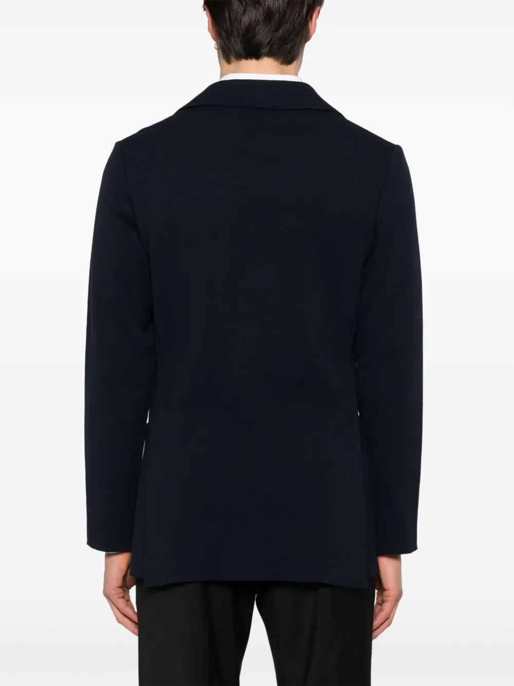 Lardini Blazer met enkele rij knopen Blauw