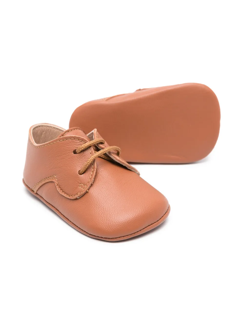 Eli1957 leather pre-walkers Brown