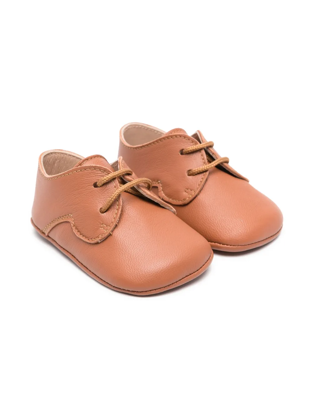 Eli1957 leather pre-walkers Brown