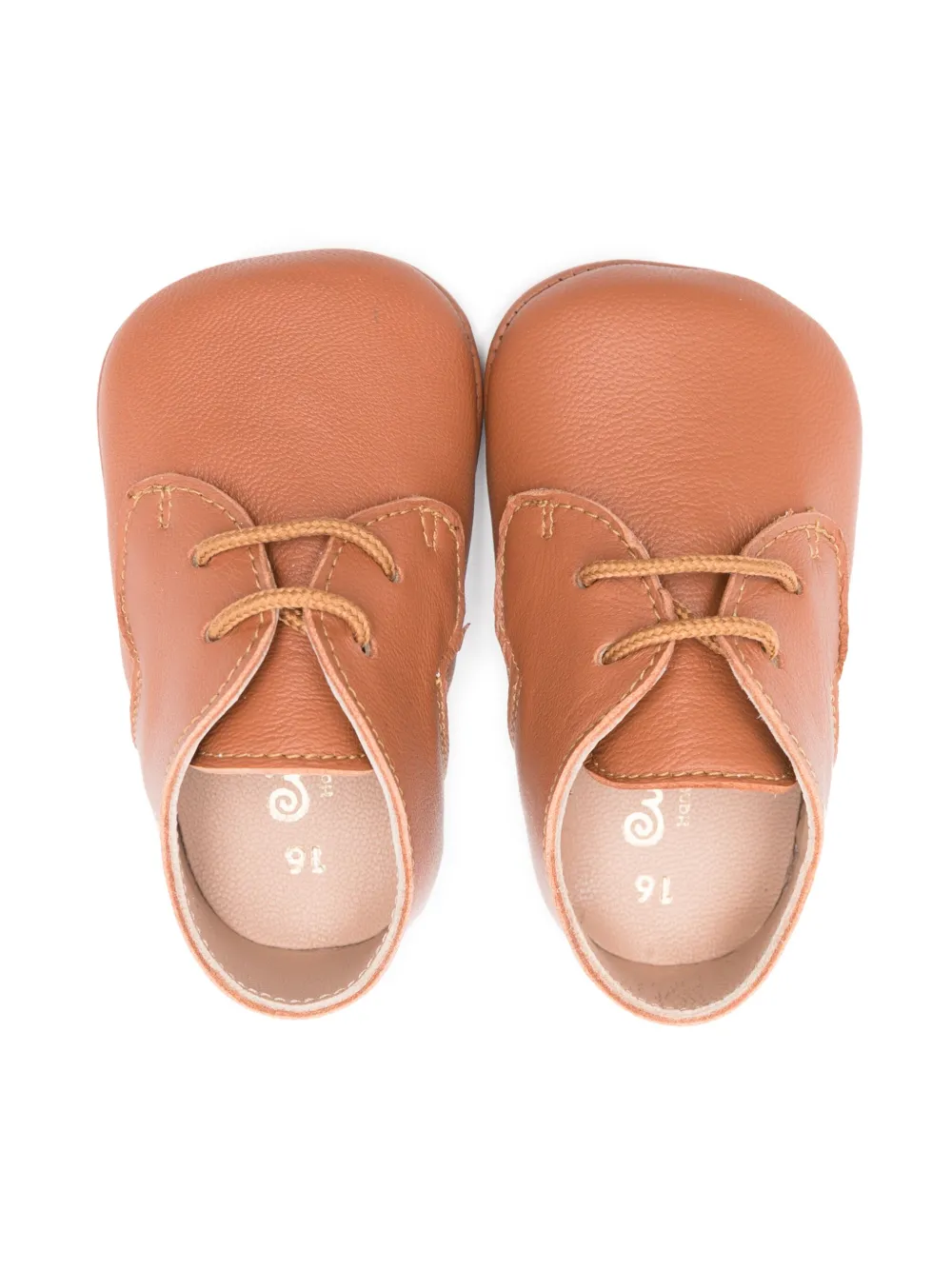 Eli1957 leather pre-walkers Brown