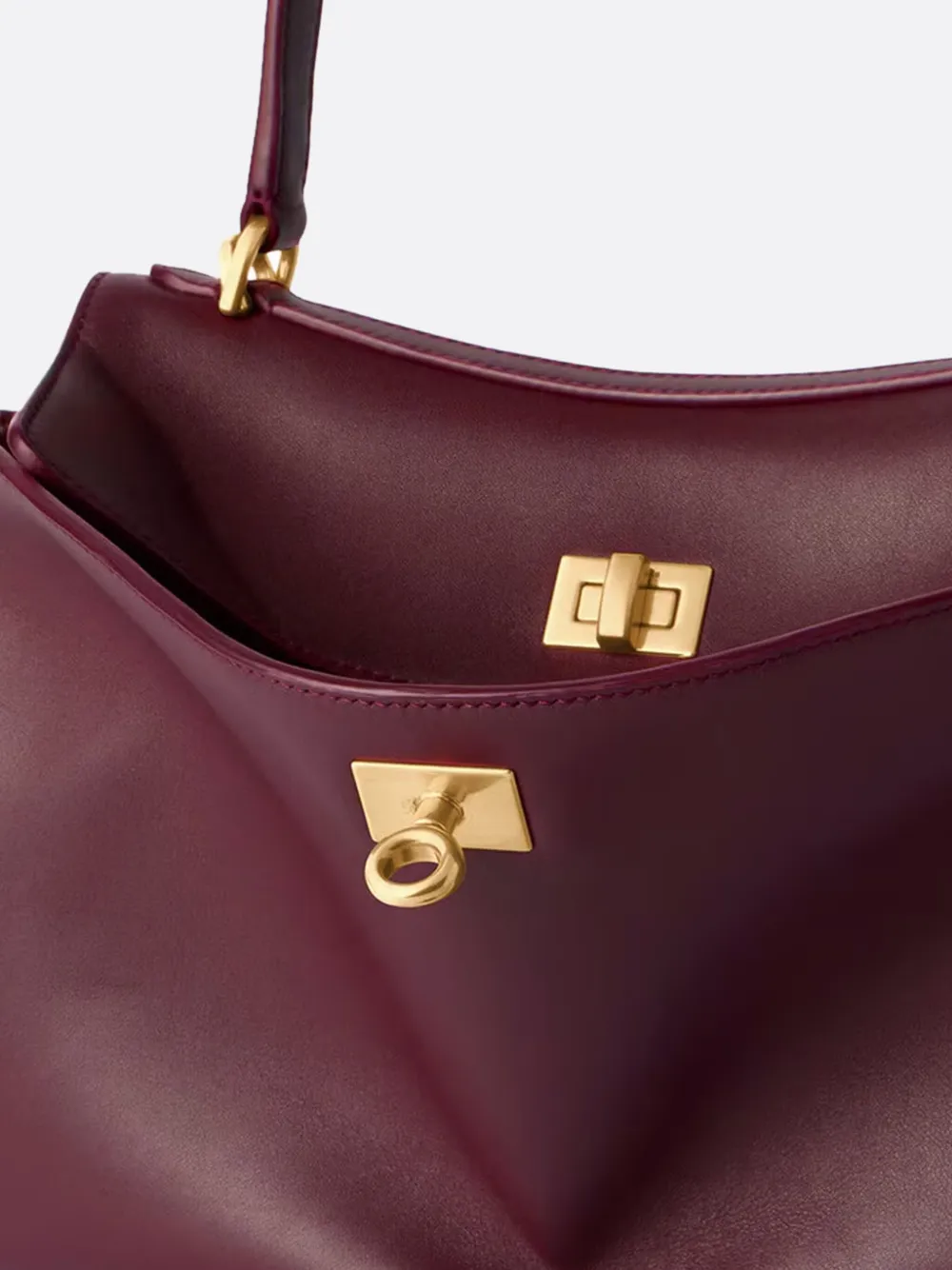 Balenciaga Rodeo kleine shopper Rood