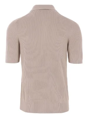 ブルネロクチネリ レイヤードポロシャツ　イタリア製　メンズ　高級コットン ブルネロクチネリ レイヤードポロシャツ イタリア製 メンズ 高級