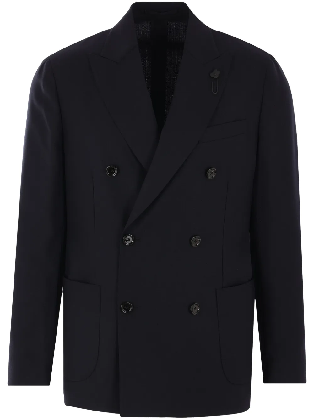 Lardini blazer con doble botonadura | azul | Image 1