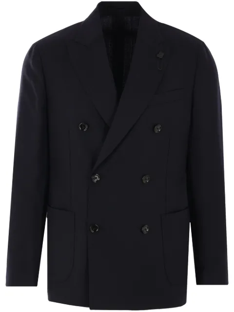 Lardini double-breasted blazer