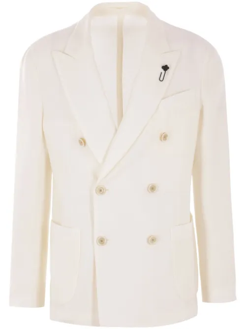 Blazer à boutonnière croisée - Lardini - Modalova