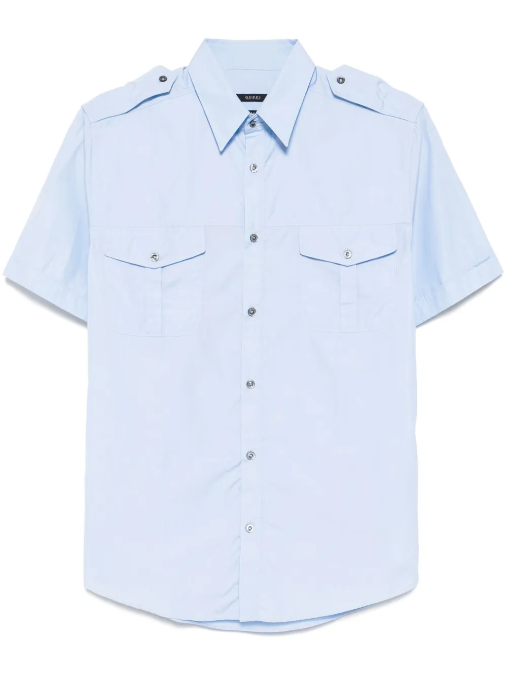 Gucci Katoenen overhemd Blauw