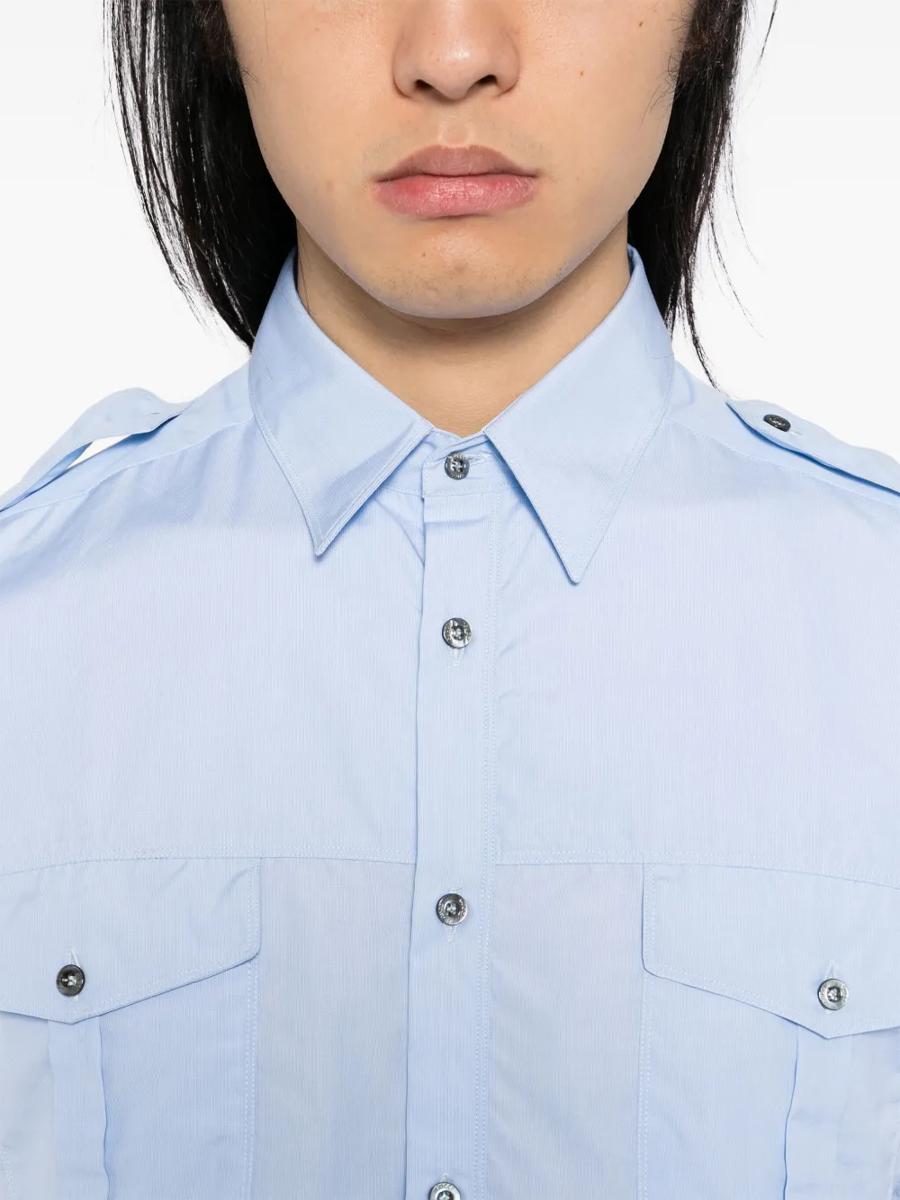 Gucci Katoenen overhemd Blauw