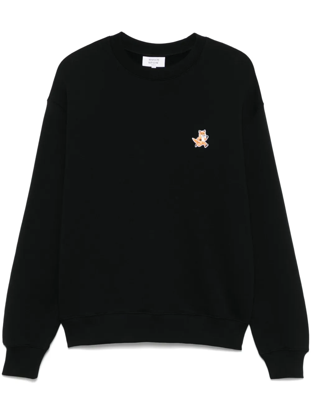 Maison Kitsuné Speedy Fox-appliqué sweatshirt