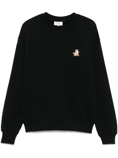 Maison Kitsuné Sweatshirt mit Speedy Fox-Applikation