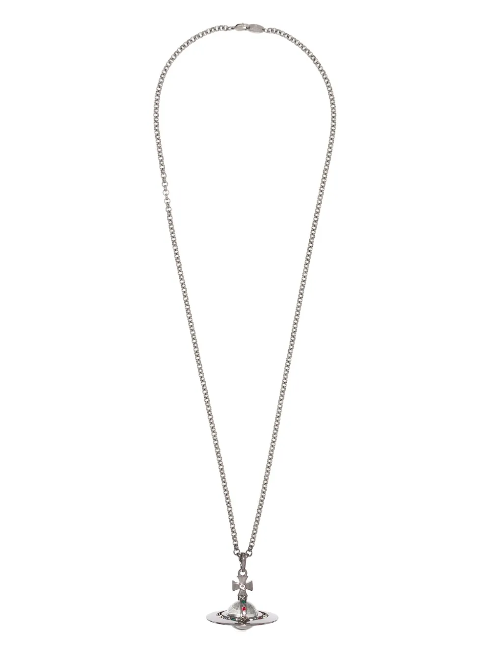 Vivienne Westwood Small Orb Pendant Necklace | Silver | FARFETCH AO